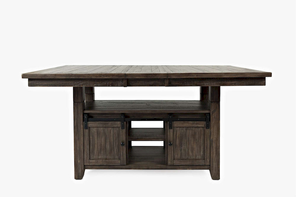 Jofran - Madison County Reclaimed Pine 72in Farmhouse Storage Table Seven-Piece Dining Set - 1700-72D-7 view 6