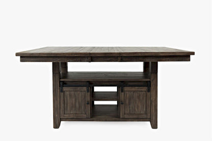 Jofran - Madison County Reclaimed Pine 72in Farmhouse Storage Table Seven-Piece Dining Set - 1700-72D-7 view 6