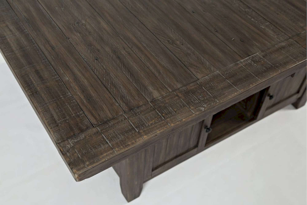 Jofran - Madison County Reclaimed Pine 72in Farmhouse Storage Table Seven-Piece Dining Set - 1700-72D-7 view 7