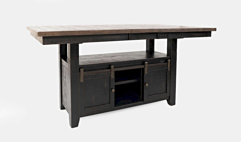 Jofran - Madison County Reclaimed Pine 72in Farmhouse Storage Table Seven-Piece Dining Set - 1702-72D-7 view 9