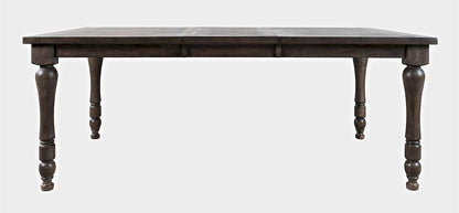 Jofran - Madison County Reclaimed Pine 78in Extension Farmhouse Dining Table - Barnwood Brown - 1700-42 view 1
