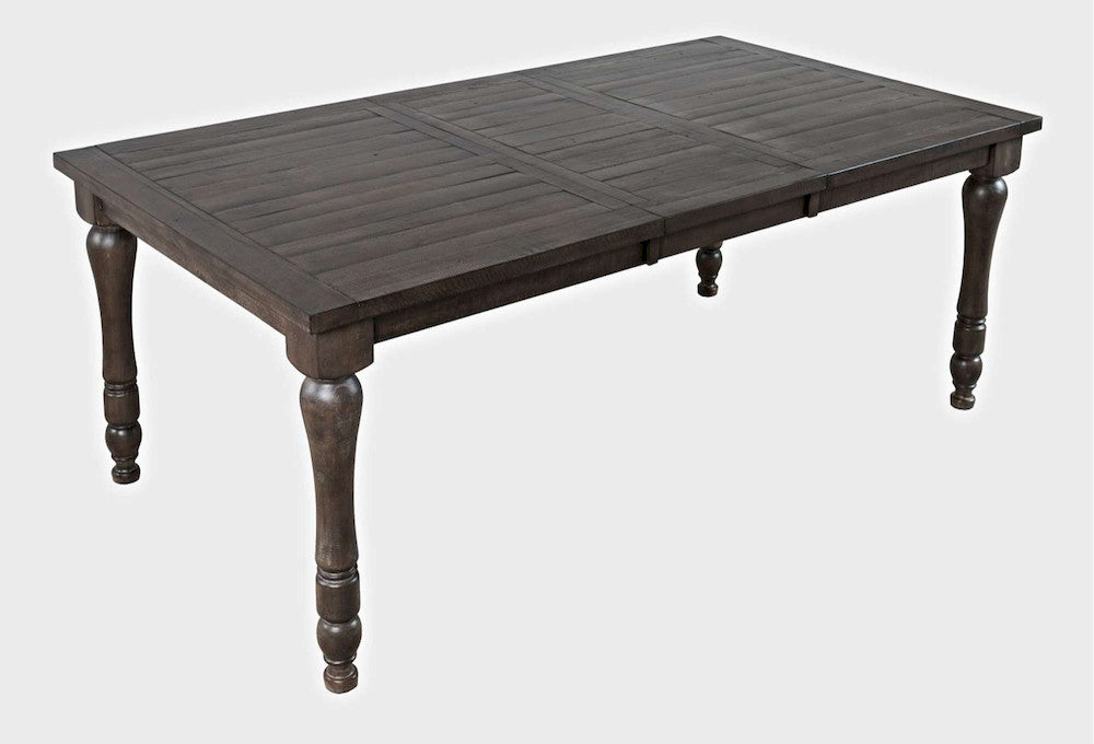Jofran - Madison County Reclaimed Pine 78in Extension Farmhouse Dining Table - Barnwood Brown - 1700-42 view 2
