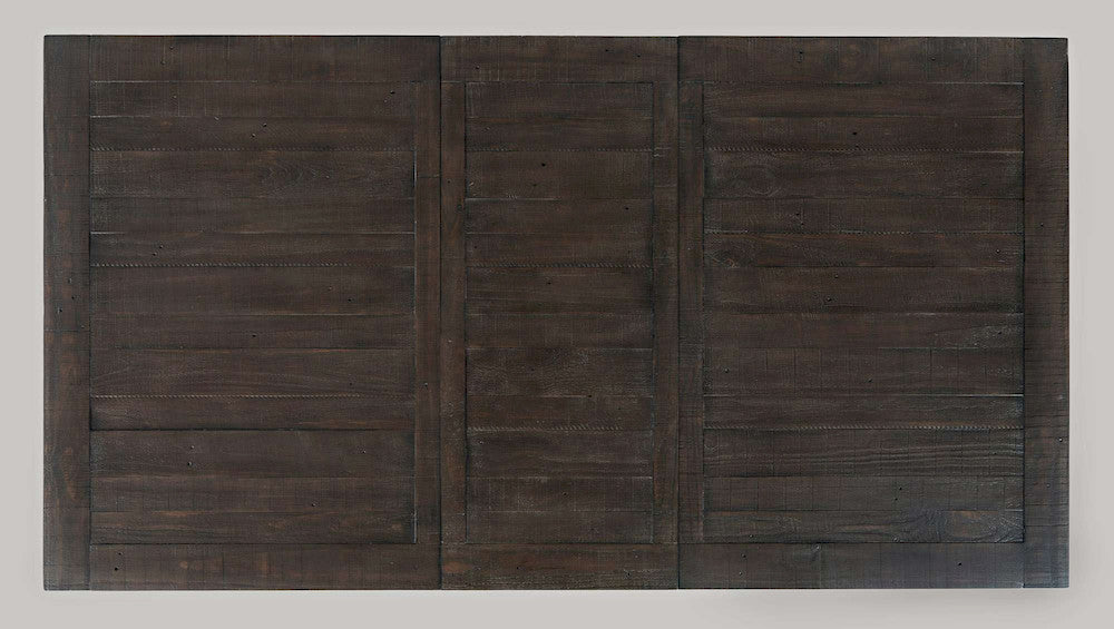 Jofran - Madison County Reclaimed Pine 78in Extension Farmhouse Dining Table - Barnwood Brown - 1700-42 view 4
