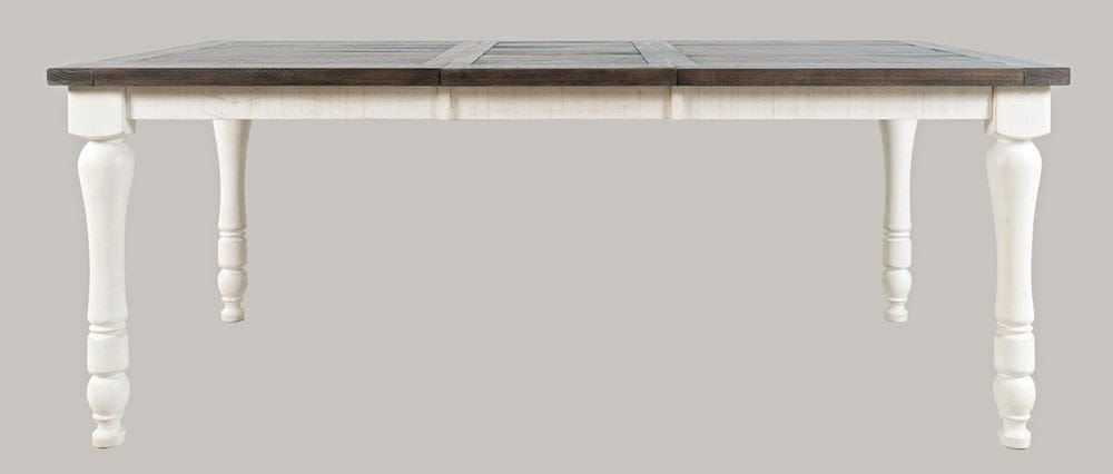 Madison County Rustic Reclaimed Pine Farmhouse Rectangle Extension Dining Table - Thumbnail 5