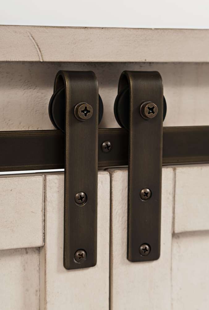 Jofran - Madison County Reclaimed Pine Adjustable Height 72in Dining Table - Vintage White - 1706-72TBKT veiw 6