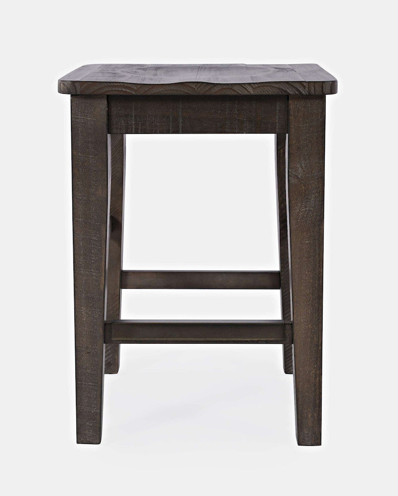 Jofran - Madison County Reclaimed Pine Console Table Set with 3 Stools - Barnwood Brown - 1700-78 view 3