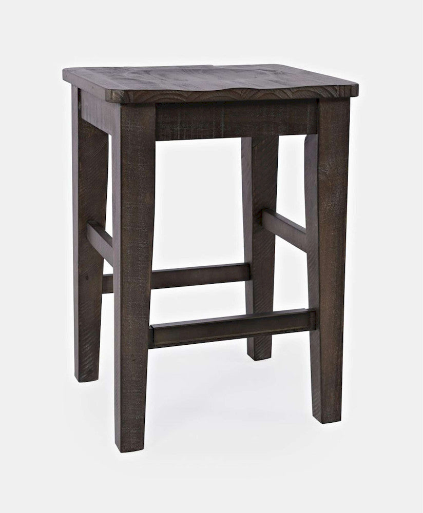Jofran - Madison County Reclaimed Pine Console Table Set with 3 Stools - Barnwood Brown - 1700-78 view 4
