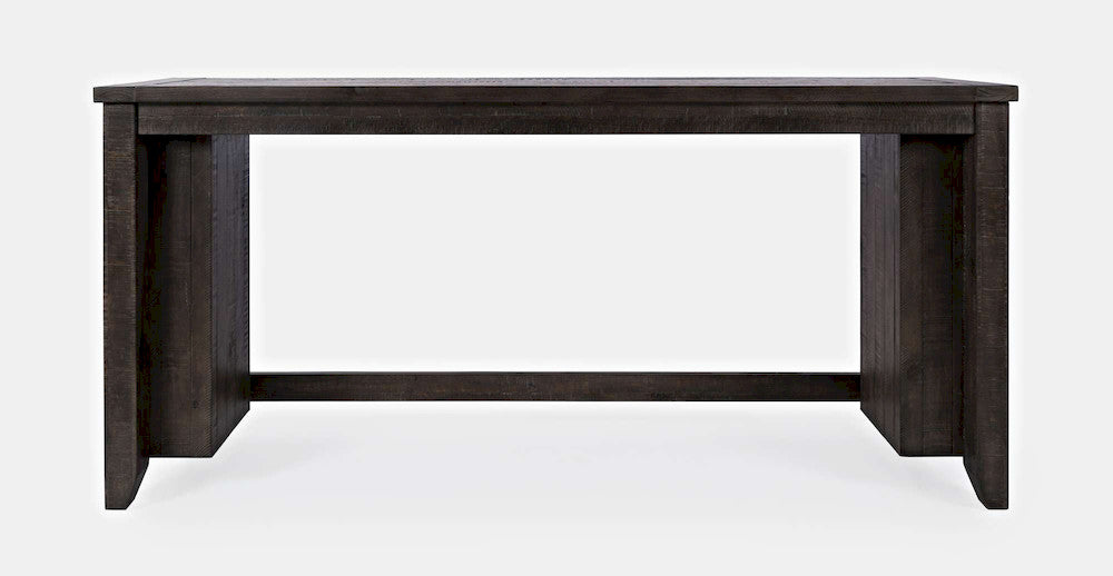 Jofran - Madison County Reclaimed Pine Console Table Set with 3 Stools - Barnwood Brown - 1700-78 view 7