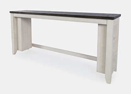Jofran - Madison County Reclaimed Pine Console Table Set with 3 Stools - Vintage White - 1706-78 view 3