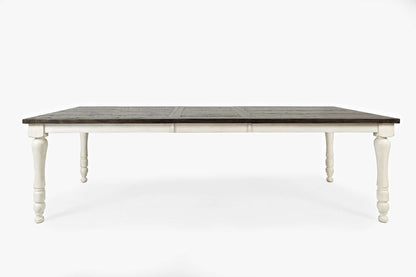 Jofran - Madison County Rectangle Ext Table in Vintage white - 1706-106 view 1