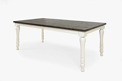 Jofran - Madison County Rectangle Ext Table in Vintage white - 1706-106 view 3