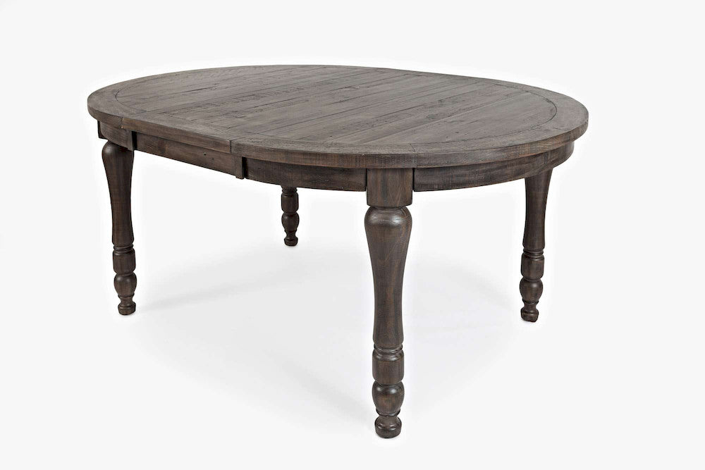Jofran - Madison County Round to Oval Dining Table in Barnood - 1700-66 view 3