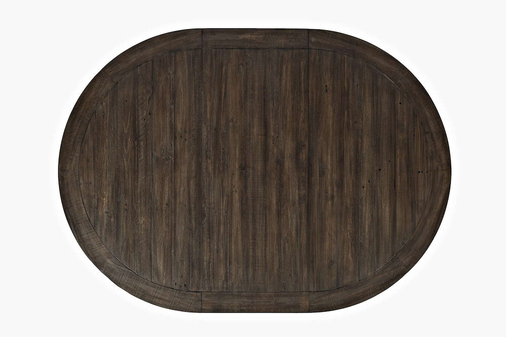 Jofran - Madison County Round to Oval Dining Table in Vintage Black - 1702-66 view 6