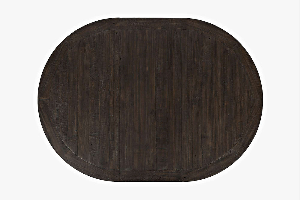 Jofran - Madison County Round to Oval Dining Table in Vintage white - 1706-66 view 7