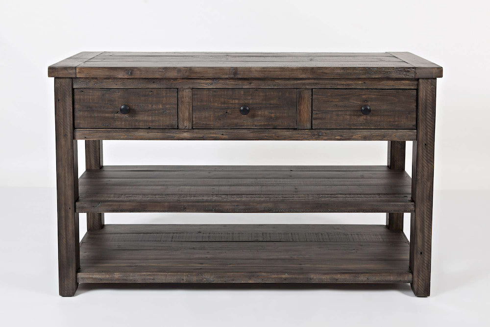 Jofran - Madison County Sofa/Media Table in Barnood - 1700-4 view 1