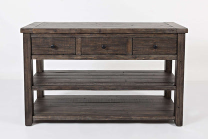 Jofran - Madison County Sofa/Media Table in Barnood - 1700-4 view 1
