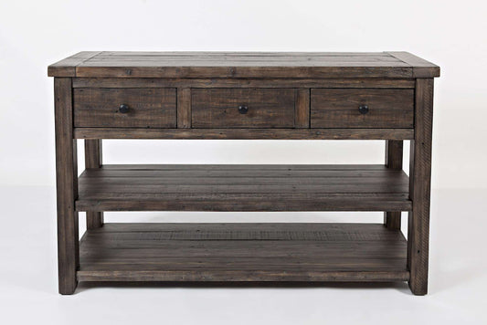 Jofran - Madison County Sofa/Media Table in Barnood - 1700-4 view 1