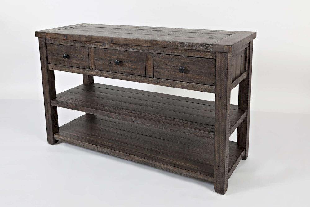 Jofran - Madison County Sofa/Media Table in Barnood - 1700-4 view 2