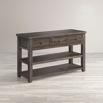 Jofran - Madison County Sofa/Media Table in Barnood - 1700-4 view 6