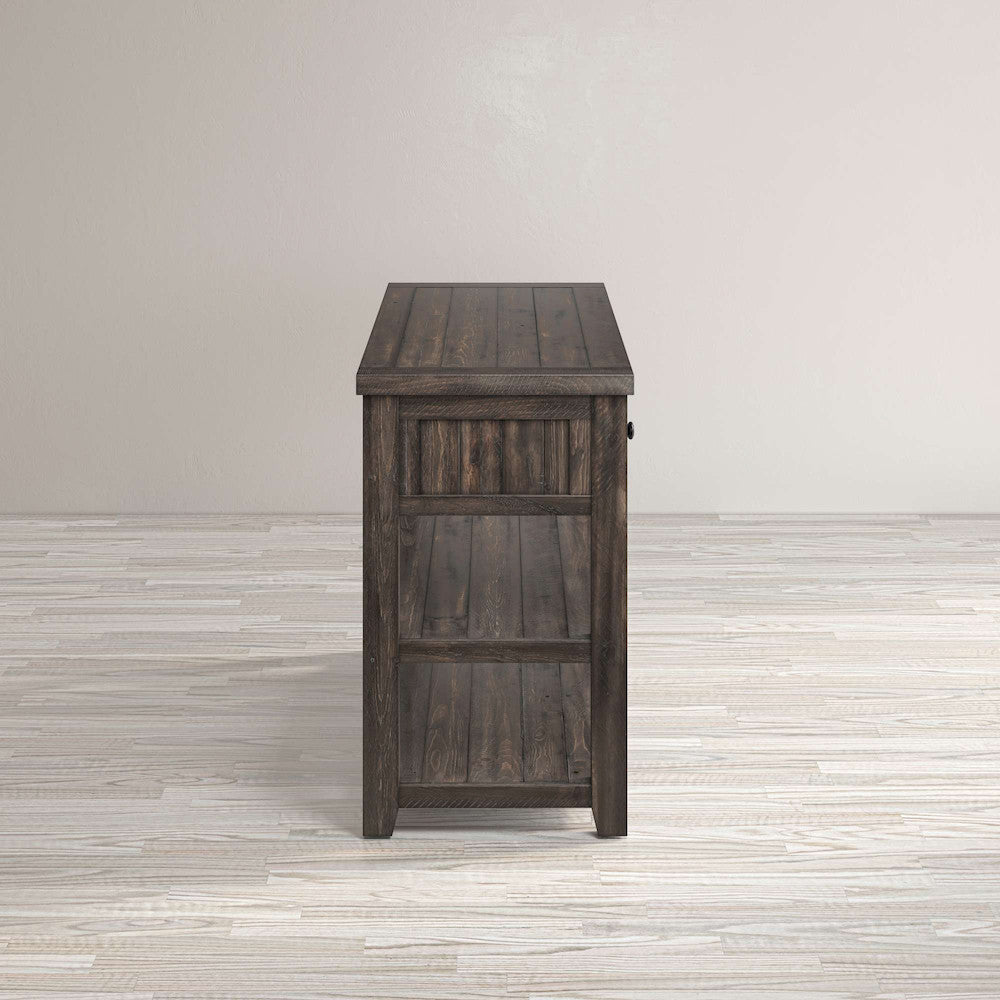 Jofran - Madison County Sofa/Media Table in Barnood - 1700-4 view 7