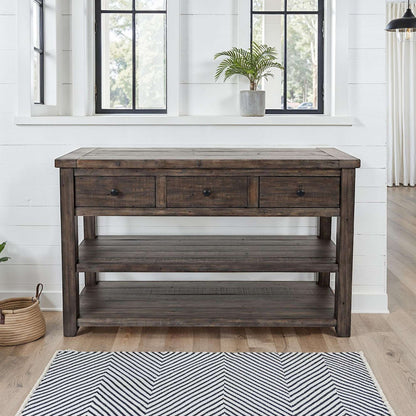Jofran - Madison County Sofa/Media Table in Barnood - 1700-4 view 11