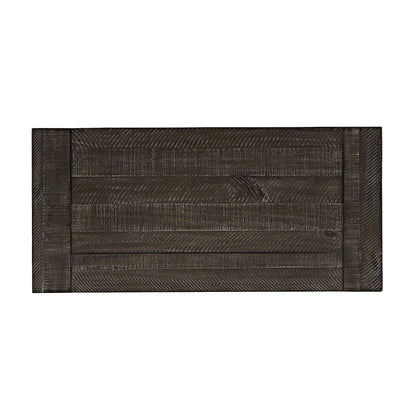 Jofran - Madison County Solid Wood Rustic 32in Farmhouse Electric Fireplace Console TV Stand in Antique Black - 1702-FP32 view 10
