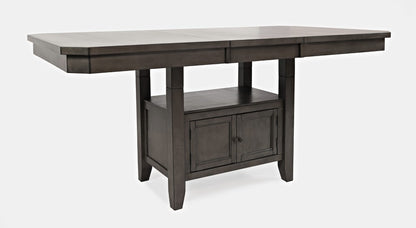 Jofran - Manchester High/Low Rect Dining Table in Grey - 1872-78TBKT veiw 1