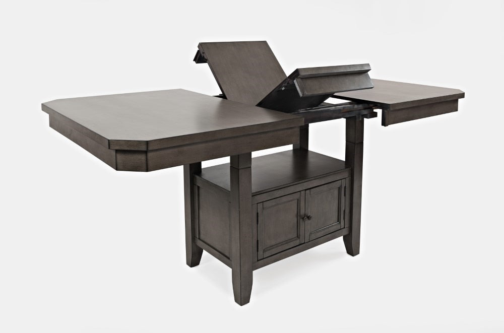 Jofran - Manchester High/Low Rect Dining Table in Grey - 1872-78TBKT veiw 3