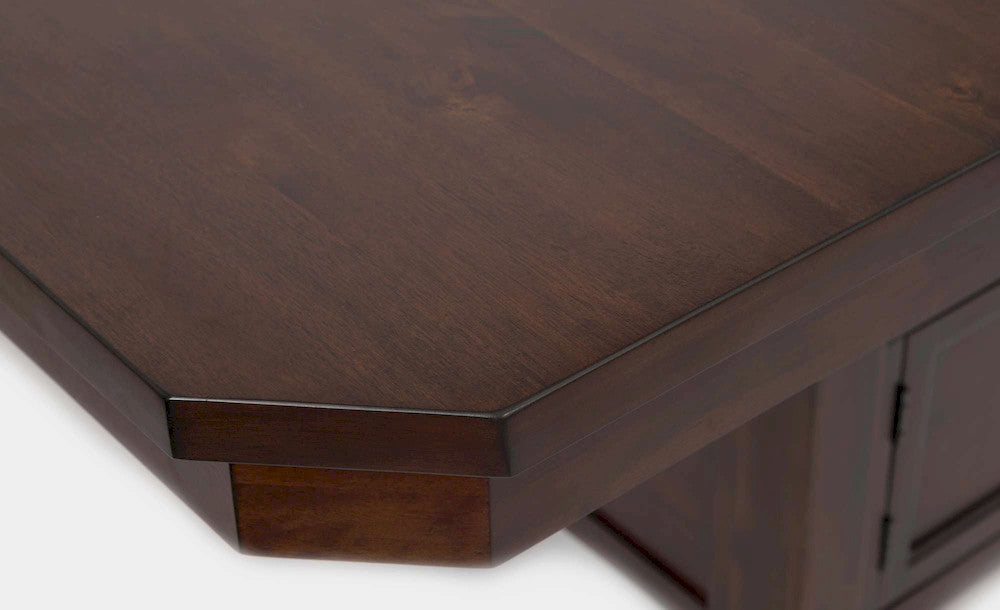 Jofran - Manchester High/Low Rectangle Dining Table - 1672-78TBKT view 3