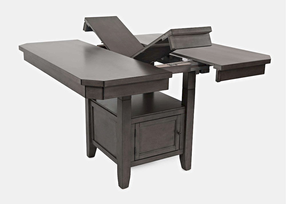 Jofran - Manchester High/Low Square Dining Table in Grey - 1872-54TBKT view 5
