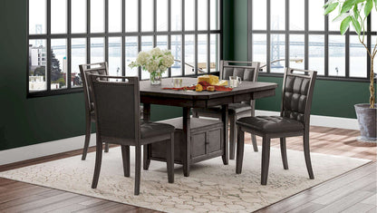 Jofran - Manchester High/Low Square Dining Table in Grey - 1872-54TBKT view 7