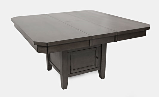 Jofran - Manchester High/Low Square Dining Table in Grey - 1872-54TBKT veiw 2