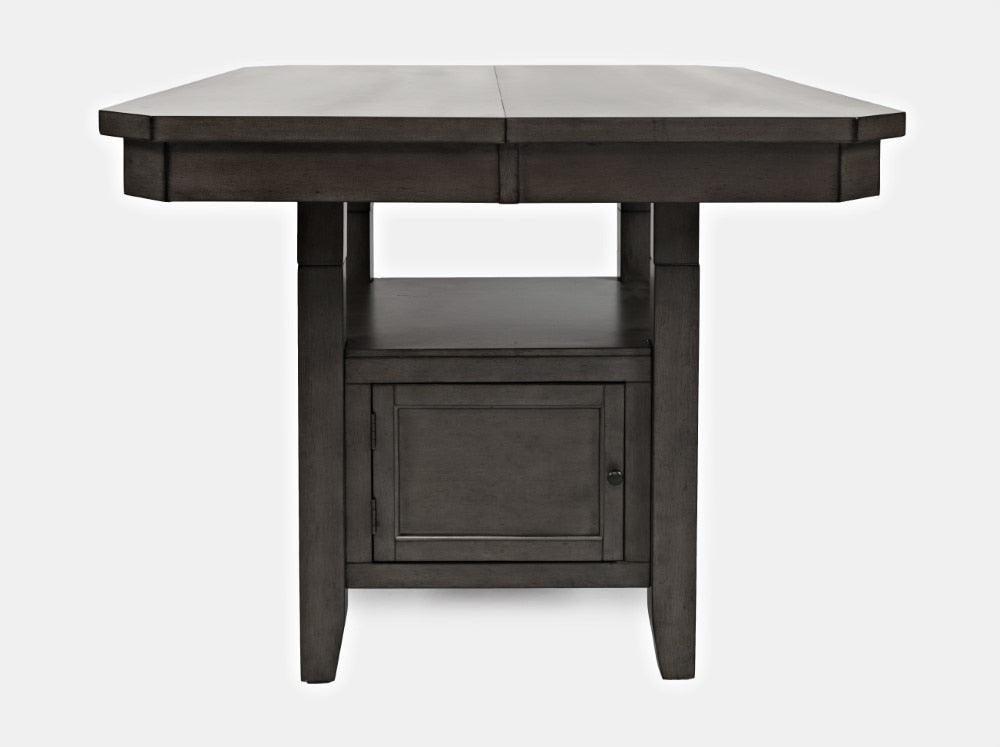 Jofran - Manchester High/Low Square Dining Table in Grey - 1872-54TBKT veiw 4