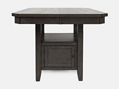 Jofran - Manchester High/Low Square Dining Table in Grey - 1872-54TBKT veiw 4