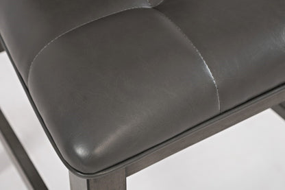 Jofran - Manchester Upholstered Counter Stool in Grey (Set of 2) - 1872-BS385KD veiw 5