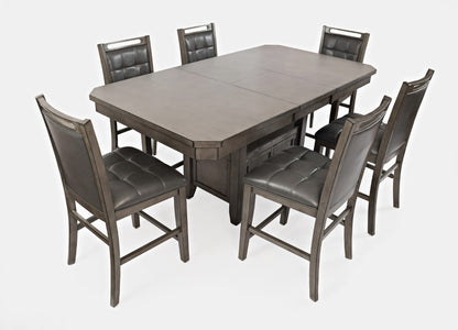 Jofran - Manchester Upholstered Counter Stool in Grey (Set of 2) - 1872-BS385KD veiw 6
