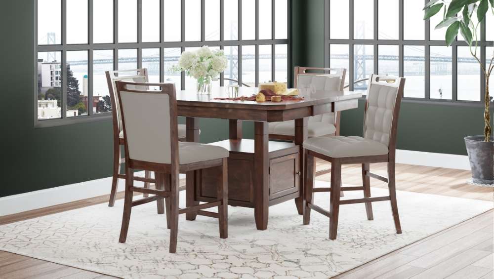 Jofran - Manchester Upholstered Counter Stool (Set of 2) - 1672-BS385KD veiw 4