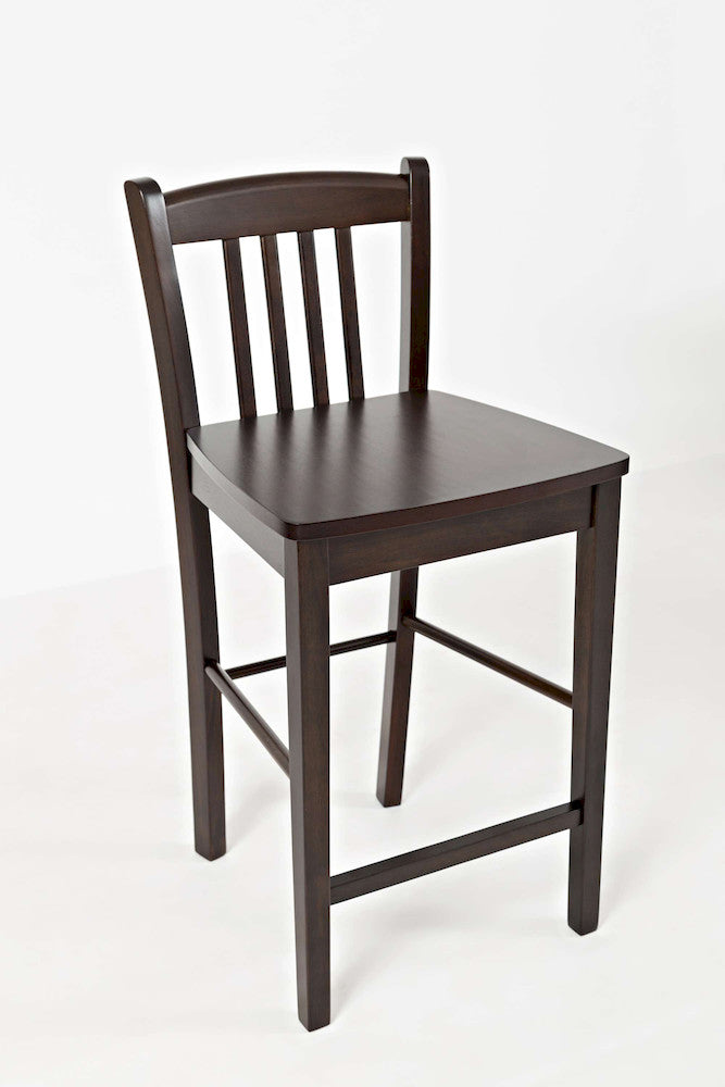 Jofran - Maryland Merlot Slat Back Stool (Set of 2) - 810EC-BS293KD view 2