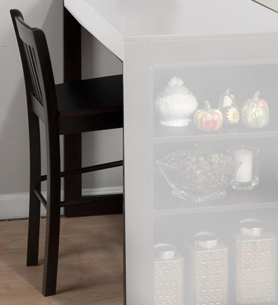 Jofran - Maryland Merlot Slat Back Stool (Set of 2) - 810EC-BS293KD veiw 1