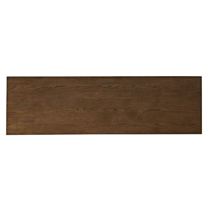 Jofran - Maven 60in Mid-Century Modern Fluted Four Door Sideboard Storage Cabinet in Chestnut - 2421-MAVENCHS view 11