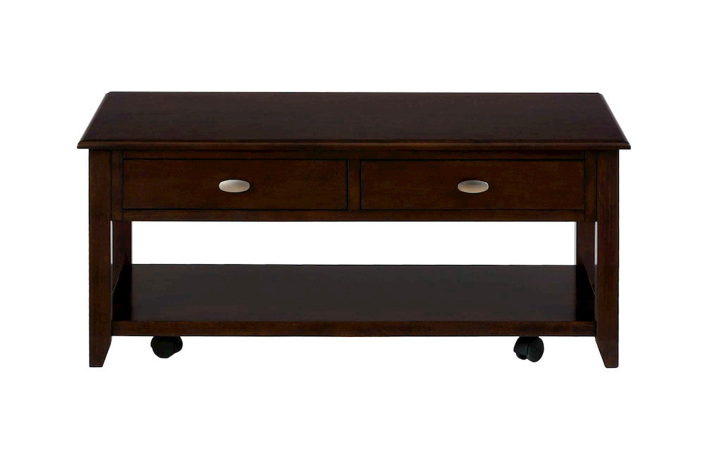 Jofran - Merlot Castered Cocktail Table - 1030-1 view 1