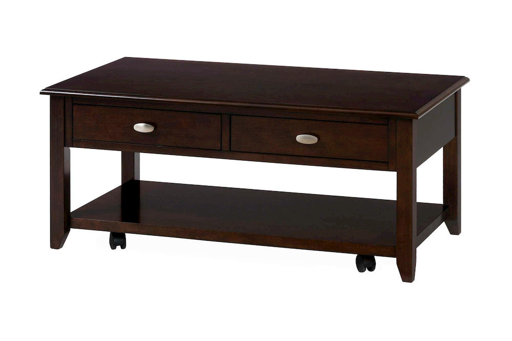 Jofran - Merlot Castered Cocktail Table - 1030-1 view 3