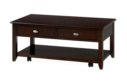 Jofran - Merlot Castered Cocktail Table - 1030-1 view 3