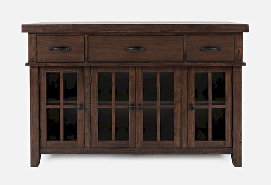 Jofran - Mission Viejo 3 Drawer Server - Rustic Natural Brown - 1966-56 view 1