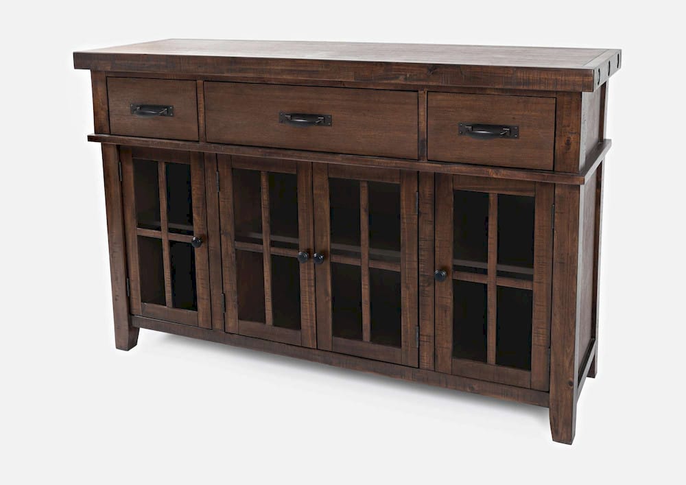 Jofran - Mission Viejo 3 Drawer Server - Rustic Natural Brown - 1966-56 view 3