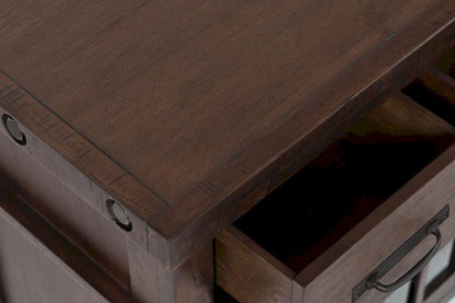 Jofran - Mission Viejo 3 Drawer Server - Rustic Natural Brown - 1966-56 view 7
