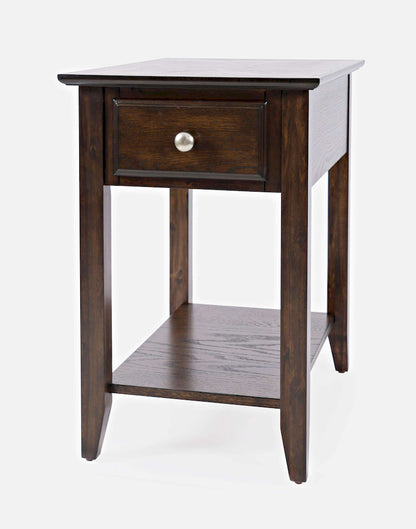 Jofran - Modern Espresso Chairside Table - 1037-7 view 3
