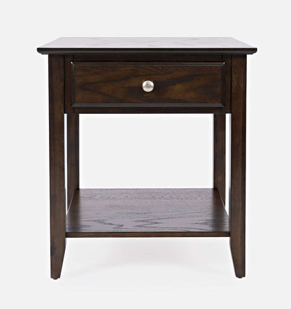 Jofran - Modern Espresso End Table - Espresso Brown - 1037-3 view 1