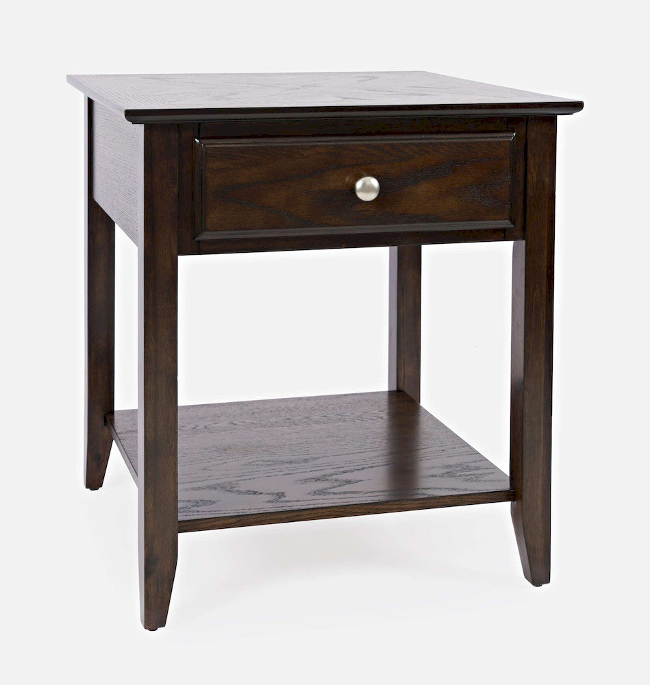 Jofran - Modern Espresso End Table - Espresso Brown - 1037-3 view 2