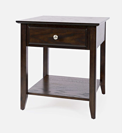 Jofran - Modern Espresso End Table - Espresso Brown - 1037-3 view 3